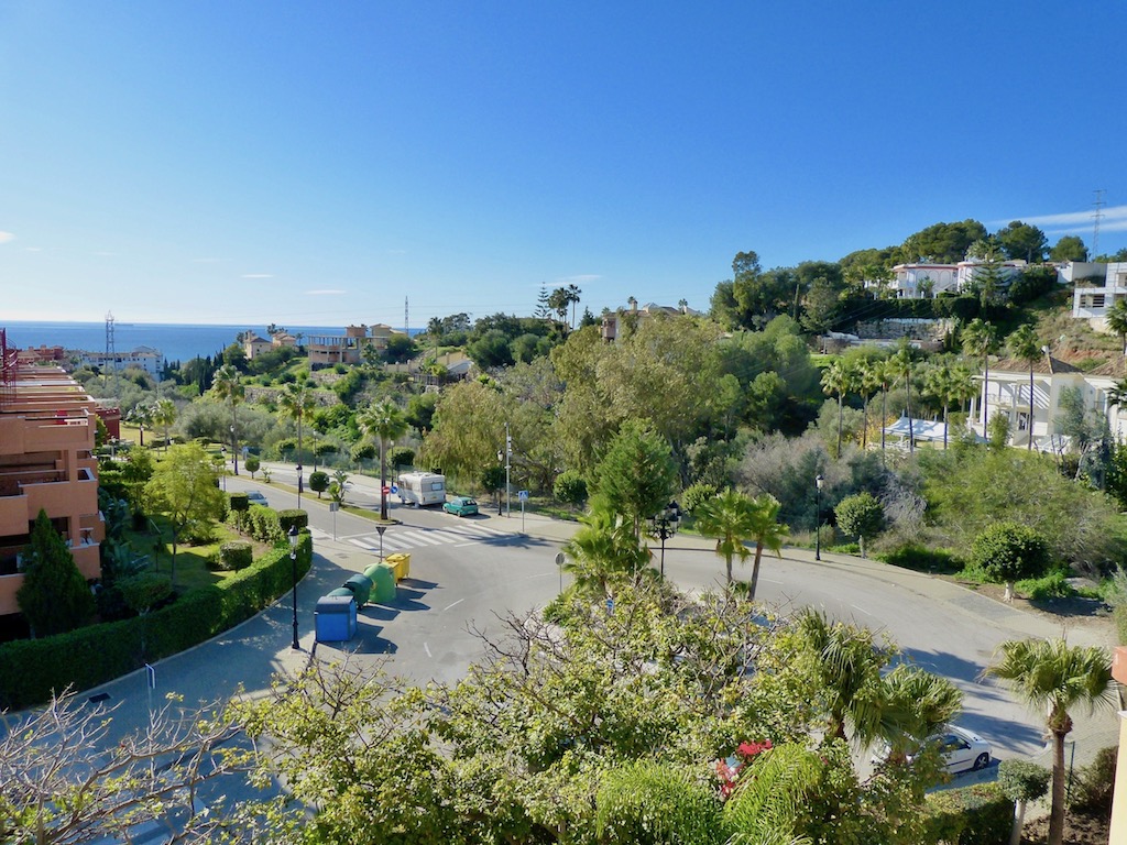 Vistas abiertas de La Reserva hacia el Mediterráneo
